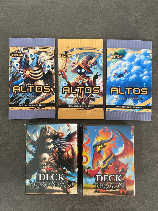Pack Découverte (2 Decks + 3 boosters)